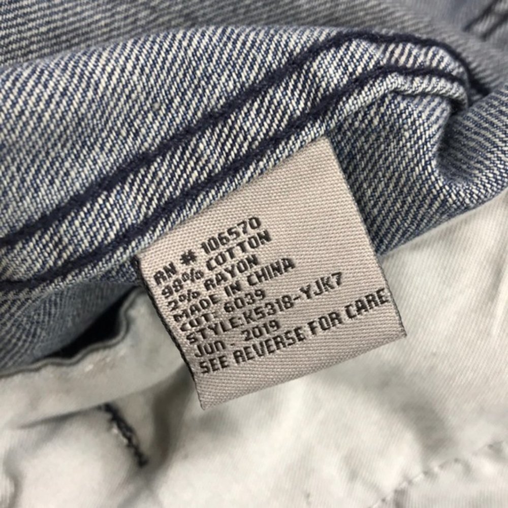 Tractr Basic Girls Jean Jacket - Picture 5 of 5